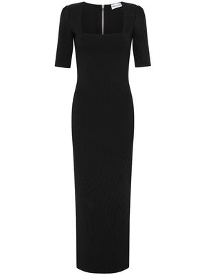 Rebecca Vallance Gaia knitted dress - BLACK