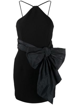 Rebecca Vallance Grace bow-embellished minidress - Black