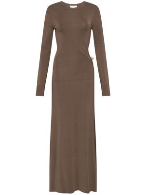 Rebecca Vallance Joan knitted dress - Brown