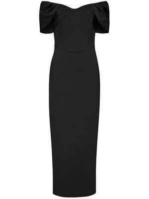 Rebecca Vallance Juliana midi dress - Black