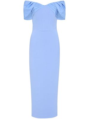 Rebecca Vallance Juliana midi dress - Blue