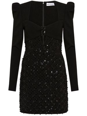 Rebecca Vallance Marie sequin-embellished minidress - Black