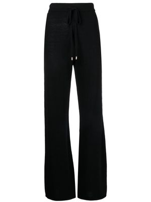 Rebecca Vallance Melaine knit straight-leg trousers - Black