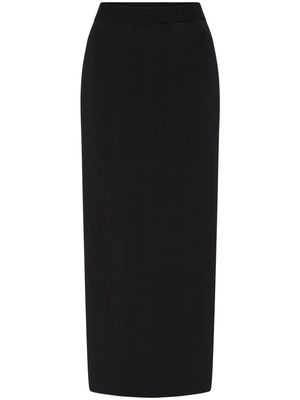 Rebecca Vallance Miriam knitted midi skirt - Black