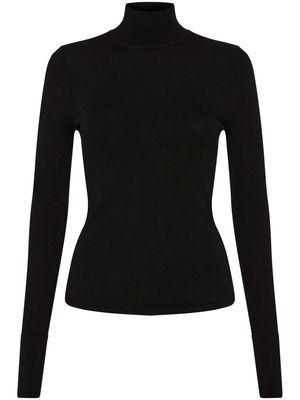 Rebecca Vallance Noel merino-wool top - Black