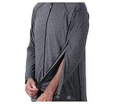 Reboundwear Trevor Adaptive Athletic Jacket wit h Hidden Zippe