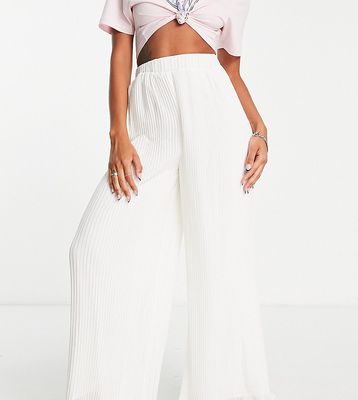 Reclaimed Vintage inspired pants in white-Neutral