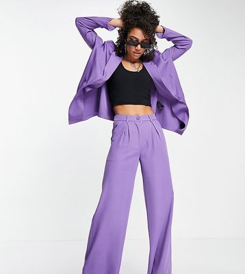 Reclaimed Vintage inspired tailored pants in purple