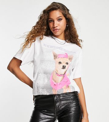 Reclaimed Vintage Legally Blonde licensed t-shirt in white