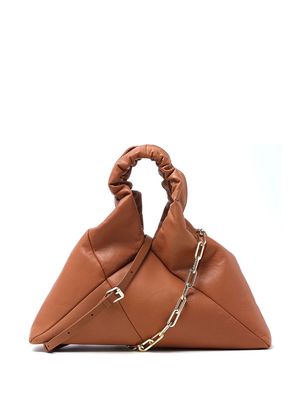 Reco Didi leather shoulder bag - Brown