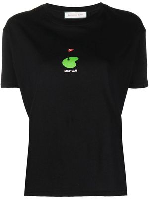 Recreational Habits Flyer short-sleeved T-shirt - Black