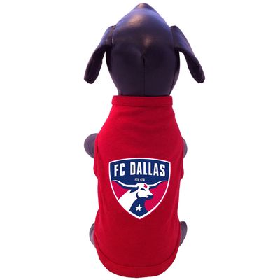 Red FC Dallas Pet T-Shirt
