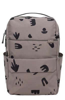 RED ROVR Roo Diaper Backpack in Truffle Doodle