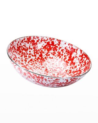 Red Swirl Catering Bowl