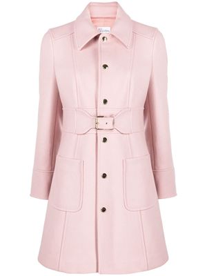 RED Valentino belted midi coat - Pink