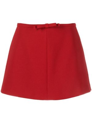 RED Valentino bow-detail mini skorts