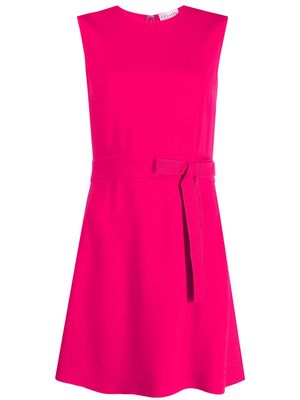 RED Valentino bow-detail sleeveless minidress - Pink