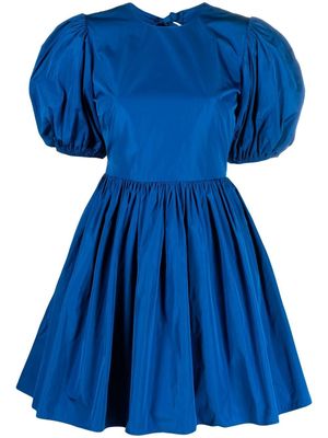 RED Valentino bow-embellished minidress - Blue