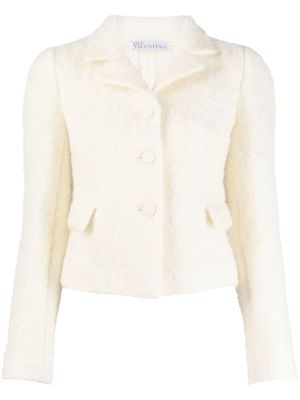 RED Valentino buttoned-up fitted jacket - Neutrals