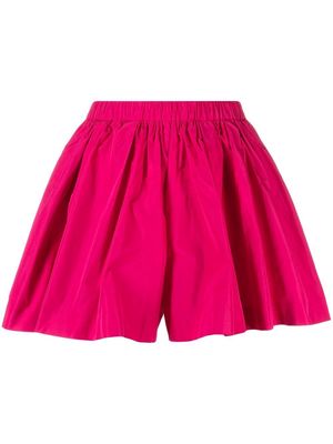 RED Valentino elasticated-waist mini shorts - Pink