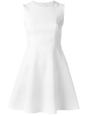 RED Valentino flared mini dress - White