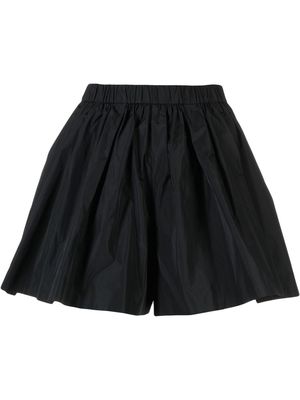 RED Valentino flared mini shorts - Black