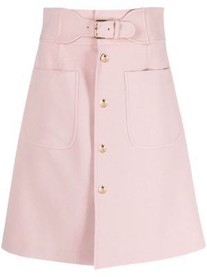 RED Valentino high-waisted A-line skirt - Pink
