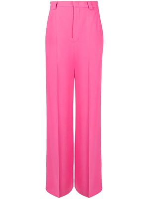 RED Valentino high-waisted tailored trousers - Pink