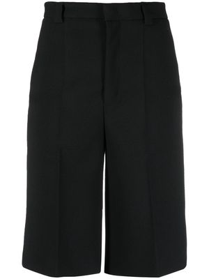RED Valentino knee-length high-waisted shorts - Black
