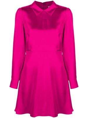 RED Valentino long-sleeve silk minidress - Pink