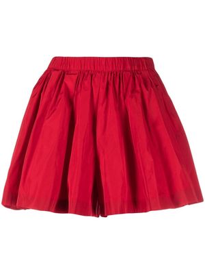 RED Valentino pleated wide-leg shorts