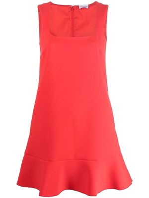 RED Valentino sleeveless peplum mini dress