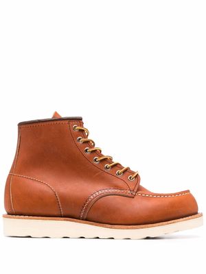 Red Wing Shoes chunky lace-up leather boots - Brown