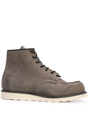 Red Wing Shoes lace-up leather boots - Grey