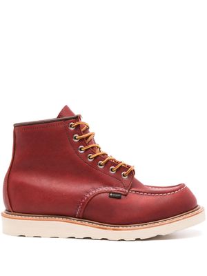 Red Wing Shoes Moc ankle boots