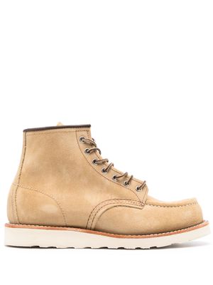 Red Wing Shoes round-toe suede ankle boots - Neutrals