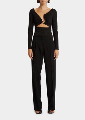 Redux Low-Rise Straight Trousers