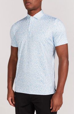 Redvanly Brewer Floral Polo in Breeze 