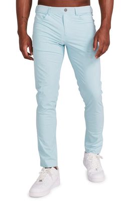 Redvanly Kent Pull-On Golf Pants in Canal Blue 