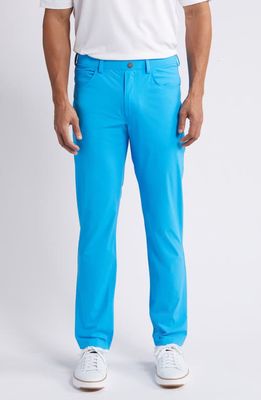 Redvanly Kent Pull-On Golf Pants in Malibu Blue 