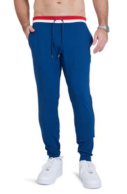Redvanly Logan Fleece Joggers in Admiral