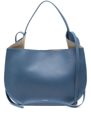 REE PROJECTS Helene Hobo leather bag - Blue