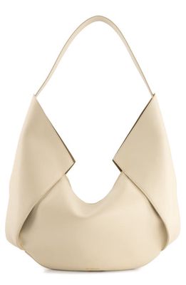 Ree Projects Large Riva Calfskin Tote in Beige