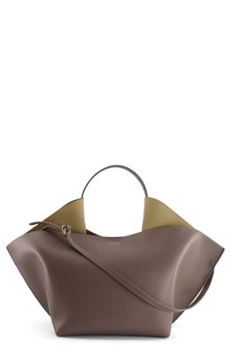 Ree Projects Medium Ann Leather Tote in Ashbwn