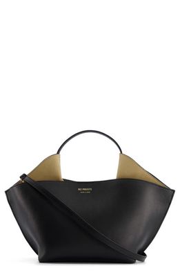 Ree Projects Mini Ann Leather Tote in Black
