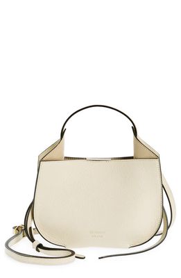 Ree Projects Mini Helene Leather Hobo Bag in Beige