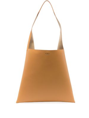 REE PROJECTS Nessa leather shoulder bag - Brown