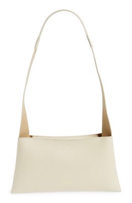 Ree Projects Small Nessa Leather Shoulder Bag in Beige