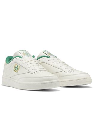 Reebok Classics Club C 85 Tennis sneakers in Chalk/Green-White