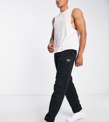 Reebok Classics Wardrobe Essentials straight sweatpants in black